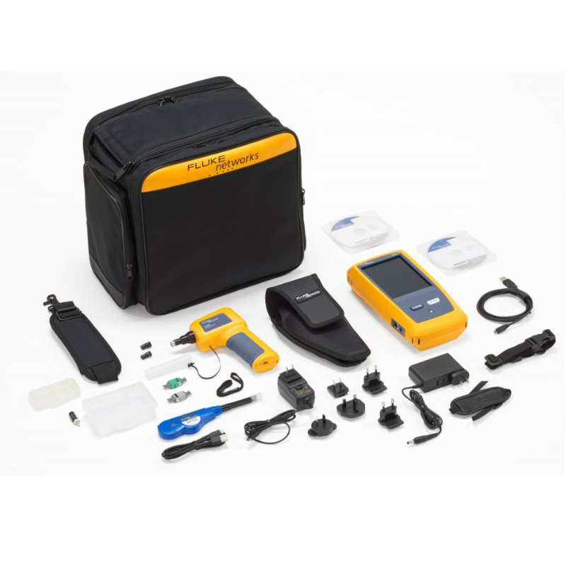 Fluke FI2-7300 DC KIT NW-INT Data Center Fiber Inspection & Fiber Detection Kit no-Wi-Fi
